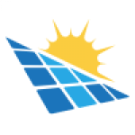 Sun Solar Energy Logo Design Template. Green energy logos